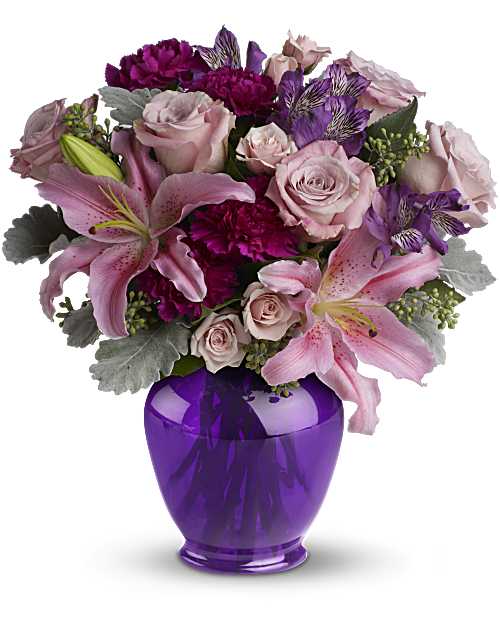 Multi-Colored | Mixed Bouquets | Elegant Beauty Bouquet | Same Day Flower Delivery by Teleflora