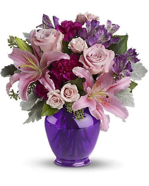 Multi-Colored | Mixed Bouquets | Elegant Beauty Bouquet | Same Day Flower Delivery by Teleflora