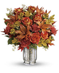 Multi-Colored | Mixed Bouquets | Fall Blush Bouquet | Same Day Flower Delivery by Teleflora