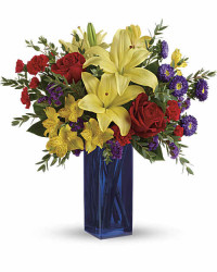Multi-Colored | Mixed Bouquets | Flying Colors Bouquet | Same Day Flower Delivery by Teleflora