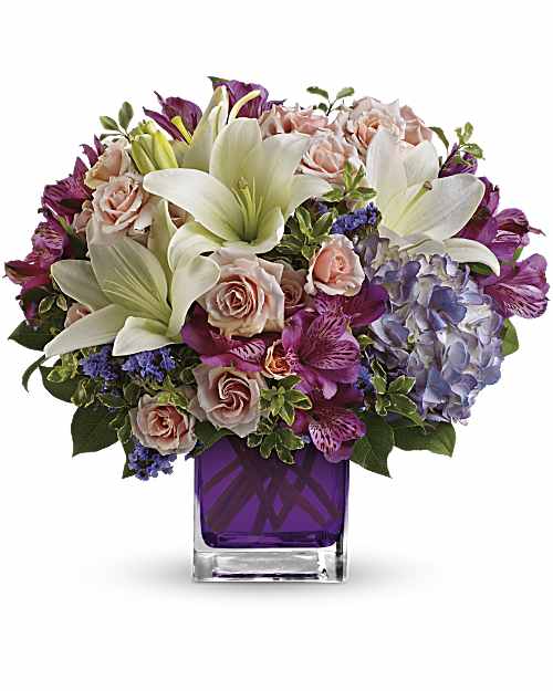 Multi-Colored | Mixed Bouquets | Garden Romance | Same Day Flower Delivery by Teleflora
