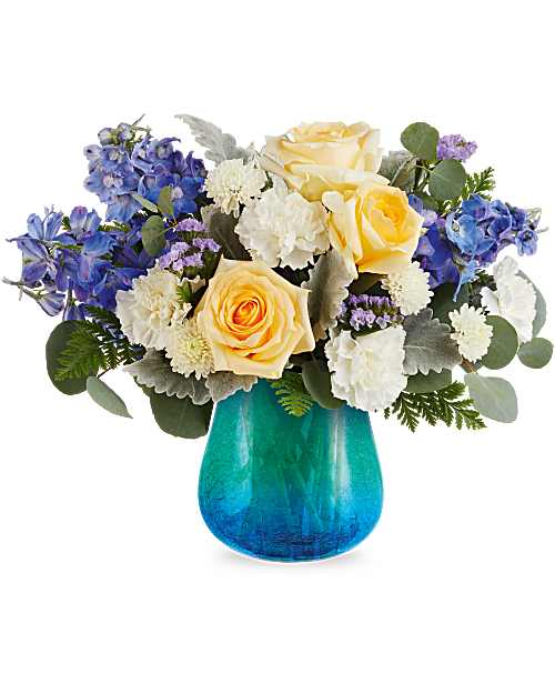 Multi-Colored | Mixed Bouquets | Golden Coast Bouquet | Same Day Flower Delivery by Teleflora