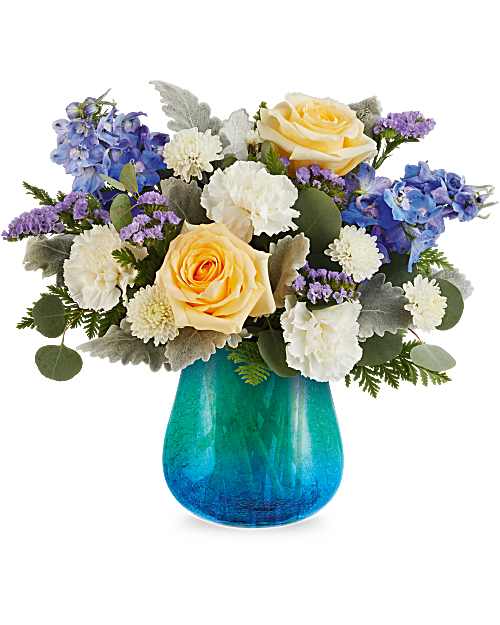 Multi-Colored | Mixed Bouquets | Golden Coast Bouquet | Same Day Flower Delivery by Teleflora