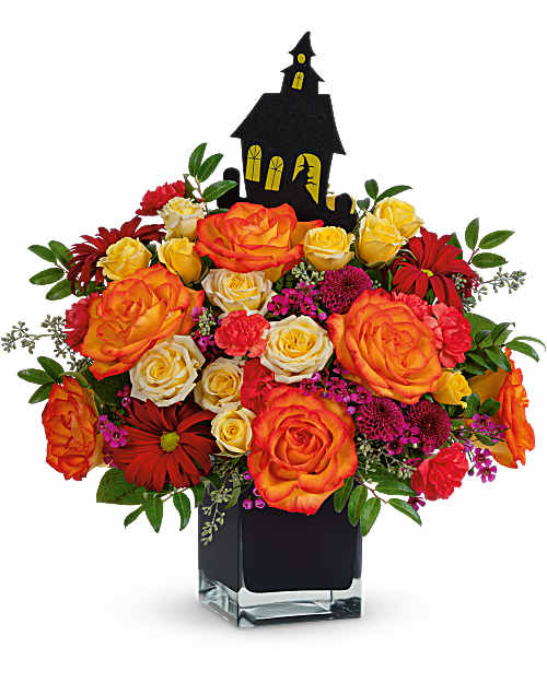 Multi-Colored | Mixed Bouquets | Haunted Garden Bouquet | Same Day Flower Delivery by Teleflora