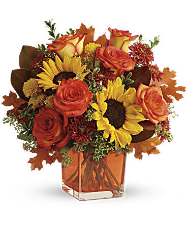 Multi-Colored | Mixed Bouquets | Hello Autumn Bouquet | Same Day Flower Delivery by Teleflora