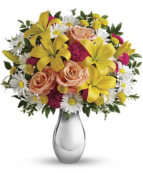 Multi-Colored | Mixed Bouquets | Just Tickled Bouquet | Same Day Flower Delivery by Teleflora