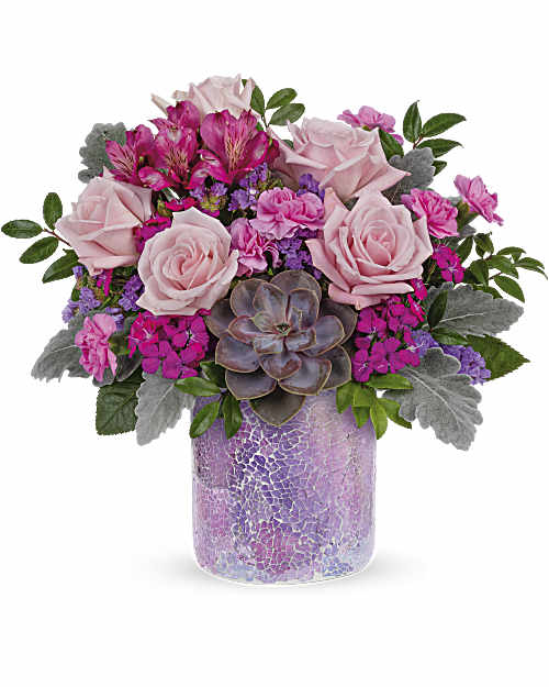 Multi-Colored | Mixed Bouquets | Lovely Shine Bouquet | Same Day Flower Delivery by Teleflora