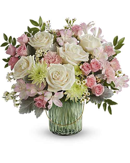 Multi-Colored | Mixed Bouquets | Lush Garden Bouquet | Same Day Flower Delivery by Teleflora