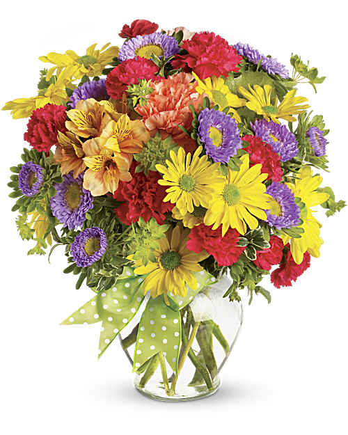 Multi-Colored | Mixed Bouquets | Make A Wish Bouquet | Same Day Flower Delivery by Teleflora