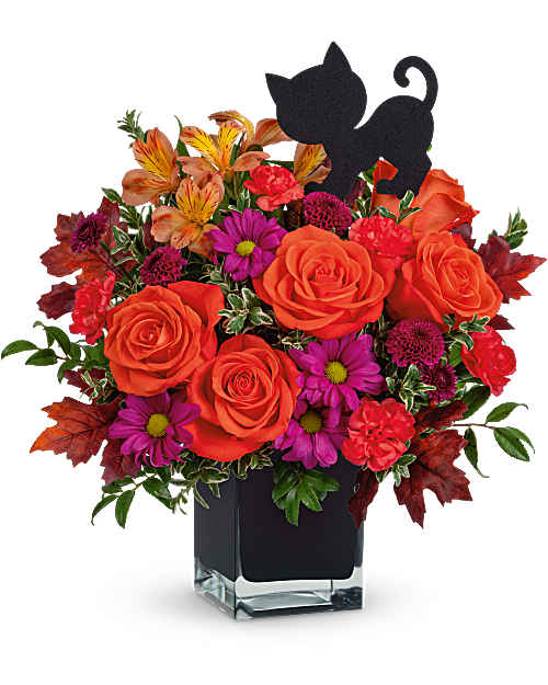 Multi-Colored | Mixed Bouquets | Midnight Magic Bouquet | Same Day Flower Delivery by Teleflora