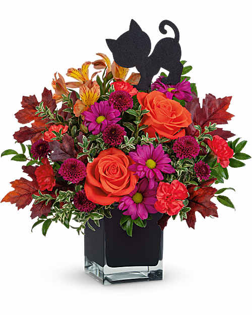 Multi-Colored | Mixed Bouquets | Midnight Magic Bouquet | Same Day Flower Delivery by Teleflora