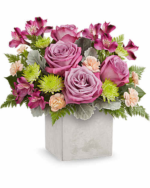 Multi-Colored | Mixed Bouquets | Modern Muse Bouquet | Same Day Flower Delivery by Teleflora