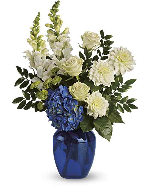 Multi-Colored | Mixed Bouquets | Ocean Devotion Bouquet | Same Day Flower Delivery by Teleflora