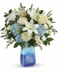 Multi-Colored | Mixed Bouquets | Ocean Sparkle Bouquet | Same Day Flower Delivery by Teleflora