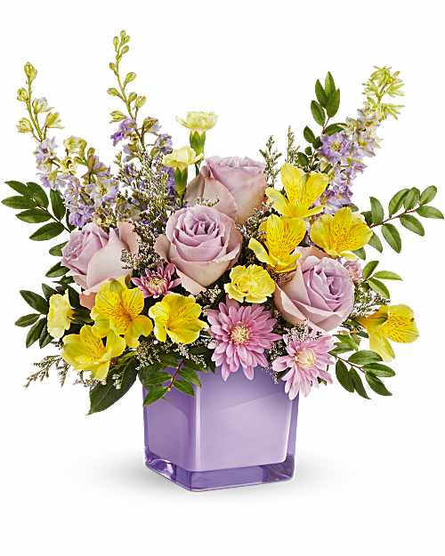Multi-Colored | Mixed Bouquets | Pastel Paradise Bouquet | Same Day Flower Delivery by Teleflora
