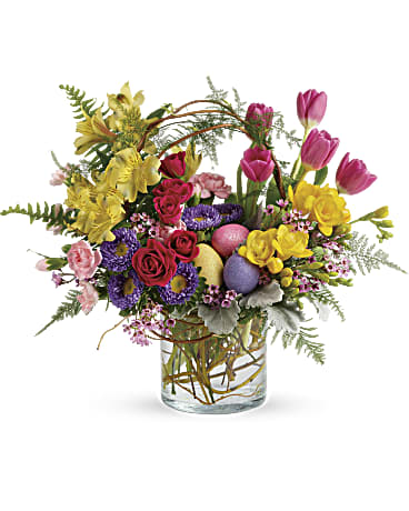 Multi-Colored | Mixed Bouquets | Pop Of Springtime Bouquet | Same Day Flower Delivery by Teleflora