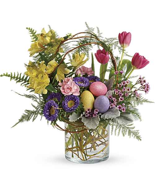 Multi-Colored | Mixed Bouquets | Pop Of Springtime Bouquet | Same Day Flower Delivery by Teleflora