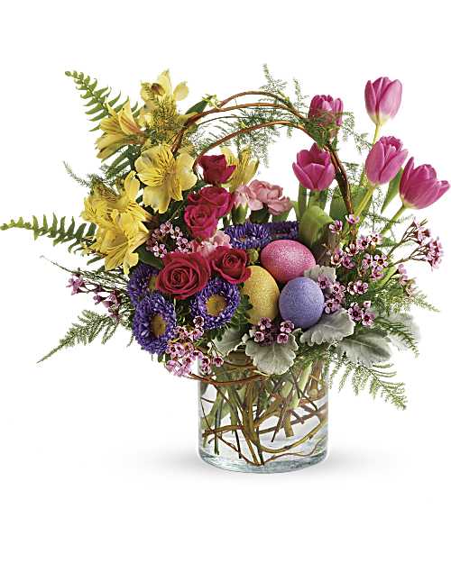 Multi-Colored | Mixed Bouquets | Pop Of Springtime Bouquet | Same Day Flower Delivery by Teleflora