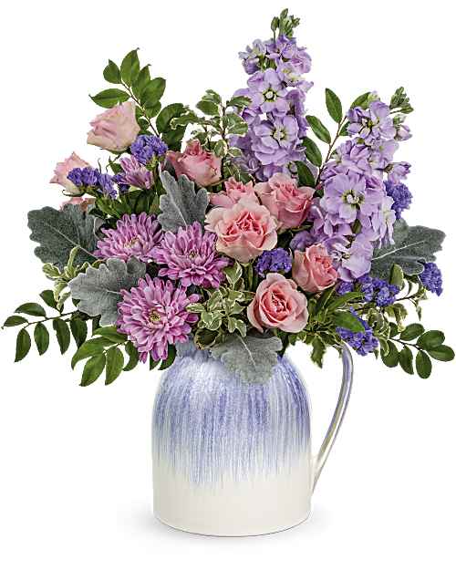 Multi-Colored | Mixed Bouquets | Pour On The Pretty Bouquet | Same Day Flower Delivery by Teleflora