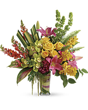 Multi-Colored | Mixed Bouquets | Pretty Paradise Bouquet | Same Day Flower Delivery by Teleflora