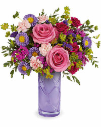 Multi-Colored | Mixed Bouquets | Qa Painted Petals Bouquet | Same Day Flower Delivery by Teleflora