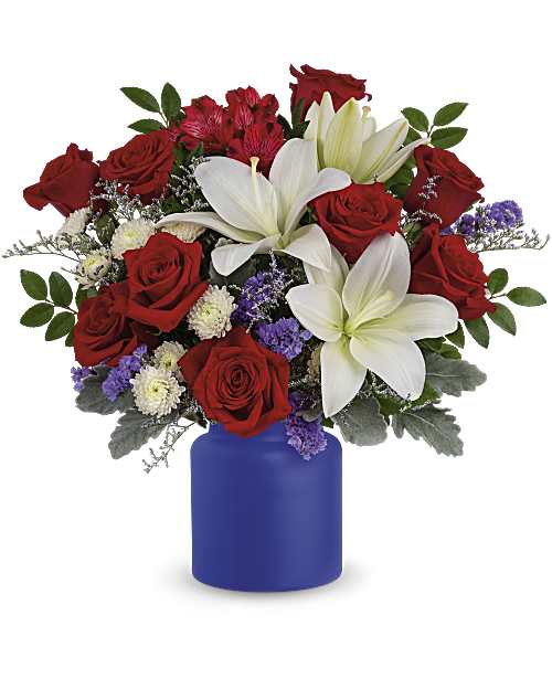 Multi-Colored | Mixed Bouquets | Rose Revelry Bouquet | Same Day Flower Delivery by Teleflora