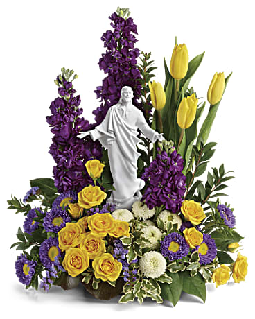 Multi-Colored | Mixed Bouquets | Sacred Grace Bouquet | Same Day Flower Delivery by Teleflora