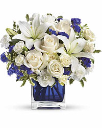 Multi-Colored | Mixed Bouquets | Sapphire Skies Bouquet | Same Day Flower Delivery by Teleflora