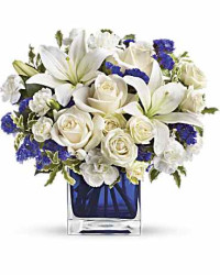 Multi-Colored | Mixed Bouquets | Sapphire Skies Bouquet | Same Day Flower Delivery by Teleflora