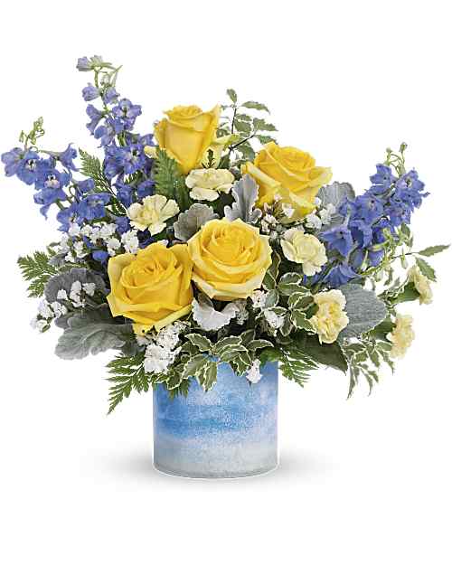 Multi-Colored | Mixed Bouquets | Seaside Dreams Bouquet | Same Day Flower Delivery by Teleflora