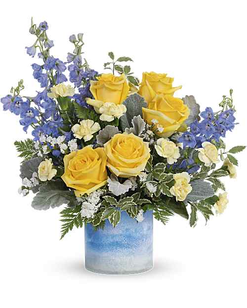 Multi-Colored | Mixed Bouquets | Seaside Dreams Bouquet | Same Day Flower Delivery by Teleflora
