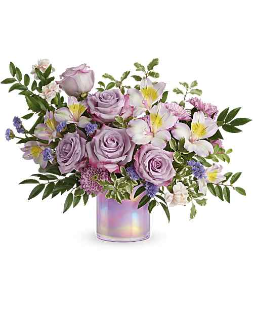 Multi-Colored | Mixed Bouquets | Shimmering Spring Bouquet | Same Day Flower Delivery by Teleflora