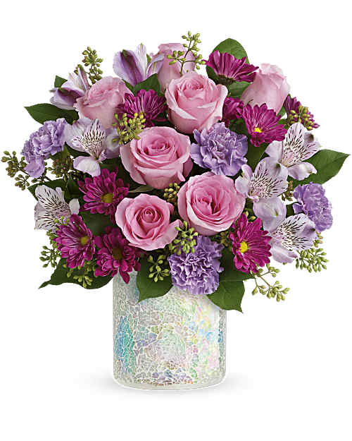 Multi-Colored | Mixed Bouquets | Shine In Style Bouquet | Same Day Flower Delivery by Teleflora