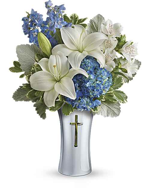 Multi-Colored | Mixed Bouquets | Skies Of Remembrance Bouquet | Same Day Flower Delivery by Teleflora