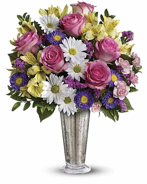 Multi-Colored | Mixed Bouquets | Smile And Shine Bouquet | Same Day Flower Delivery by Teleflora