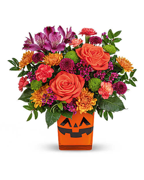 Multi-Colored | Mixed Bouquets | Spooky Spectacle Bouquet | Same Day Flower Delivery by Teleflora