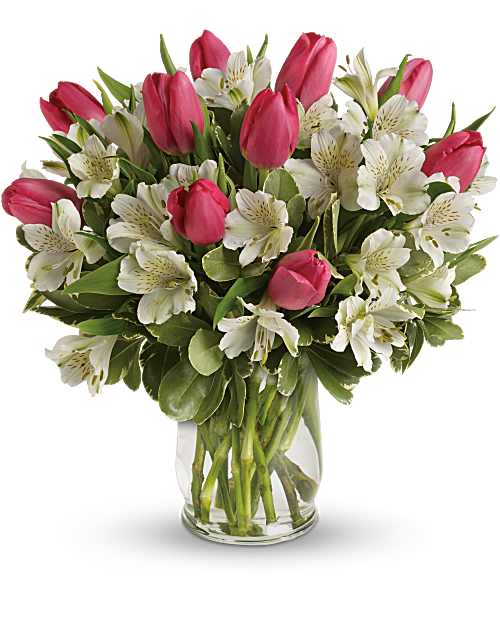 Multi-Colored | Mixed Bouquets | Spring Romance Bouquet | Same Day Flower Delivery by Teleflora