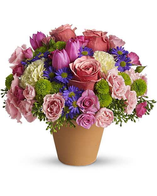 Multi-Colored | Mixed Bouquets | Spring Sonata Bouquet | Same Day Flower Delivery by Teleflora