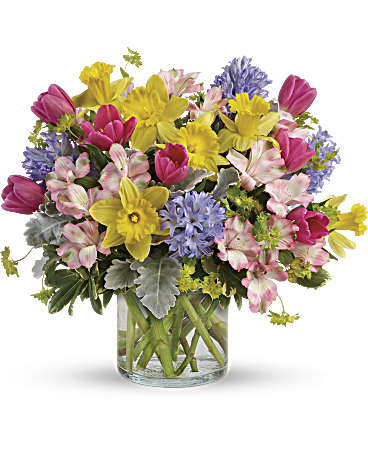 Multi-Colored | Mixed Bouquets | Springtime's Here Bouquet | Same Day Flower Delivery by Teleflora