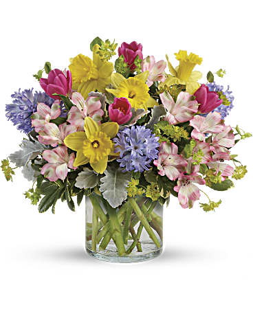Multi-Colored | Mixed Bouquets | Springtime's Here Bouquet | Same Day Flower Delivery by Teleflora