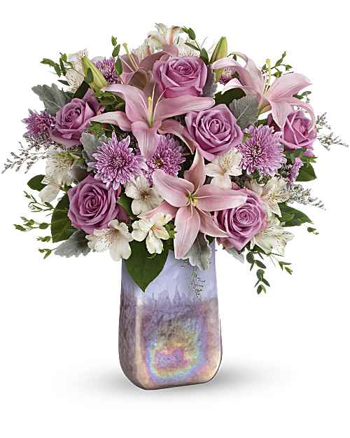 Multi-Colored | Mixed Bouquets | Stunning Swirls Bouquet | Same Day Flower Delivery by Teleflora