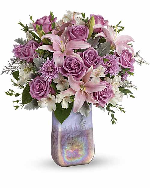 Multi-Colored | Mixed Bouquets | Stunning Swirls Bouquet | Same Day Flower Delivery by Teleflora