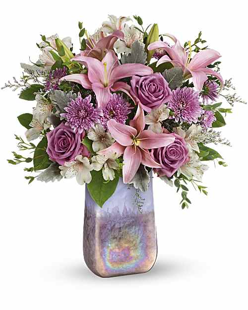 Multi-Colored | Mixed Bouquets | Stunning Swirls Bouquet | Same Day Flower Delivery by Teleflora