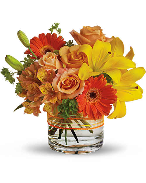 Multi-Colored | Mixed Bouquets | Sunny Siesta Bouquet | Same Day Flower Delivery by Teleflora