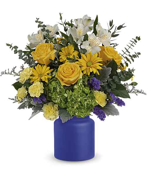 Multi-Colored | Mixed Bouquets | Sunrise At Sea Bouquet | Same Day Flower Delivery by Teleflora