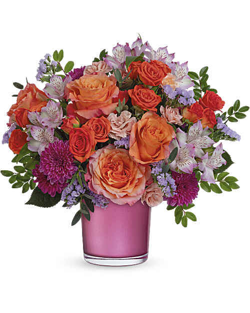 Multi-Colored | Mixed Bouquets | Sunset Serenade Bouquet | Same Day Flower Delivery by Teleflora
