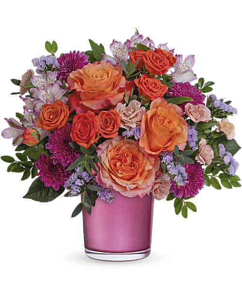 Multi-Colored | Mixed Bouquets | Sunset Serenade Bouquet | Same Day Flower Delivery by Teleflora