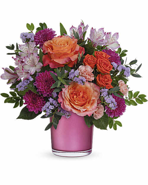 Multi-Colored | Mixed Bouquets | Sunset Serenade Bouquet | Same Day Flower Delivery by Teleflora