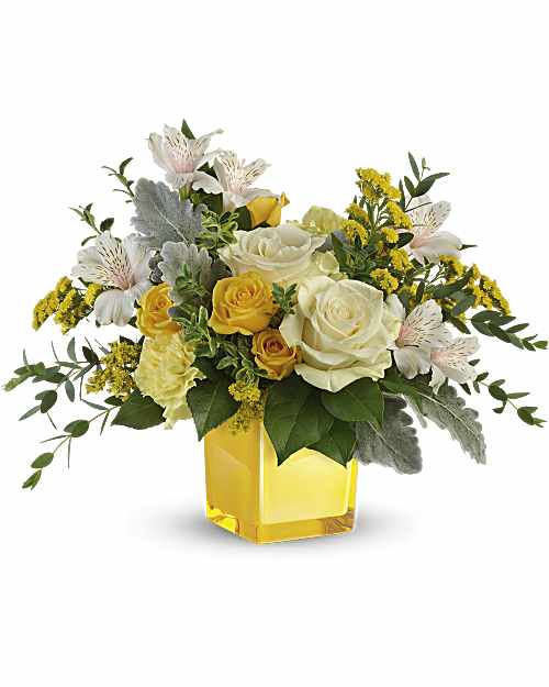 Multi-Colored | Mixed Bouquets | Sweet Sunlight Bouquet | Same Day Flower Delivery by Teleflora