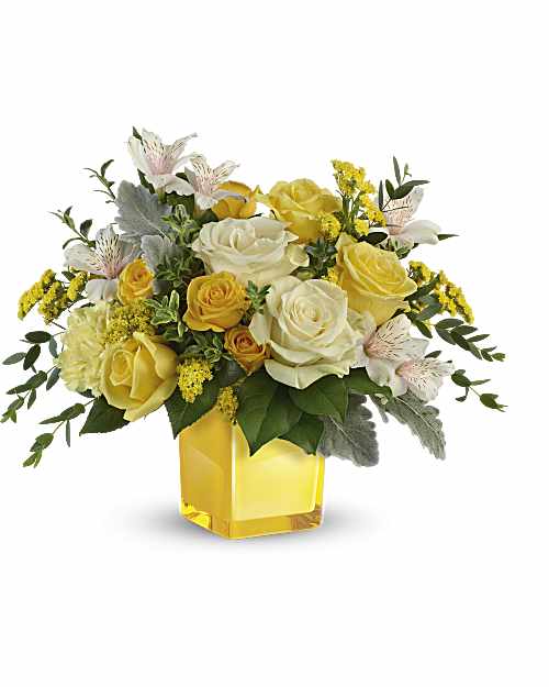Multi-Colored | Mixed Bouquets | Sweet Sunlight Bouquet | Same Day Flower Delivery by Teleflora